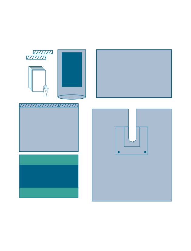 Shoulder Split Drape (ORTP010)